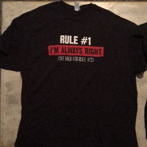 Black 3XL shirt sleeve t-shirt